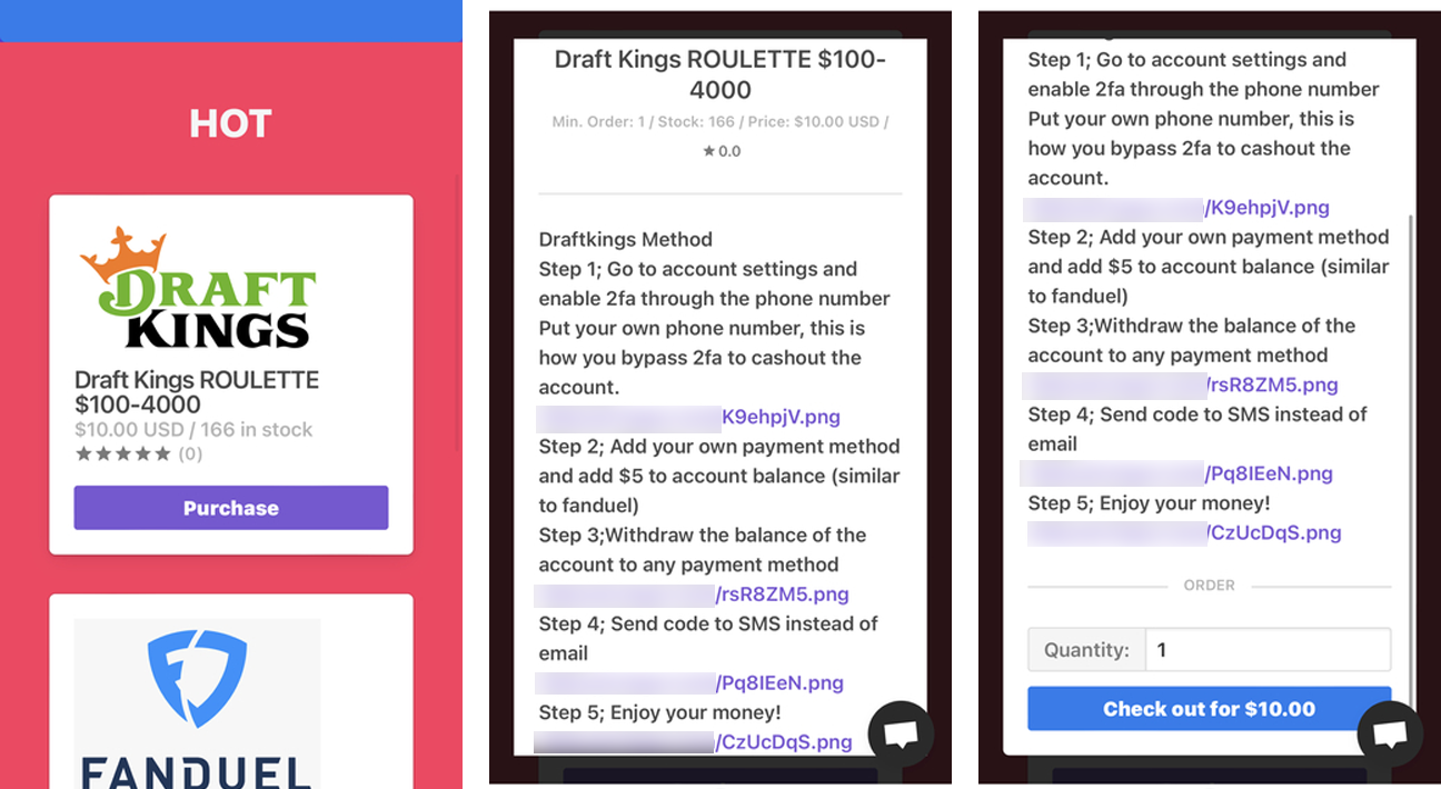 Man gets 30 months for selling thousands of hacked DraftKings accounts